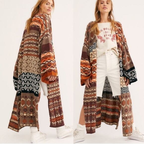 Free People Landmark Cardigan Sweater - Picture 1 of 7